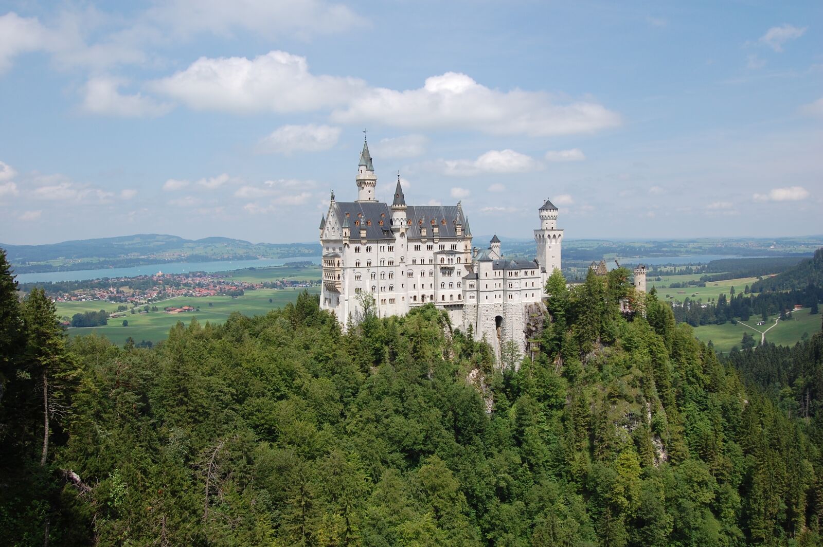 Nikon D40 sample photo. Castle, bavaria, neuschwanstein photography