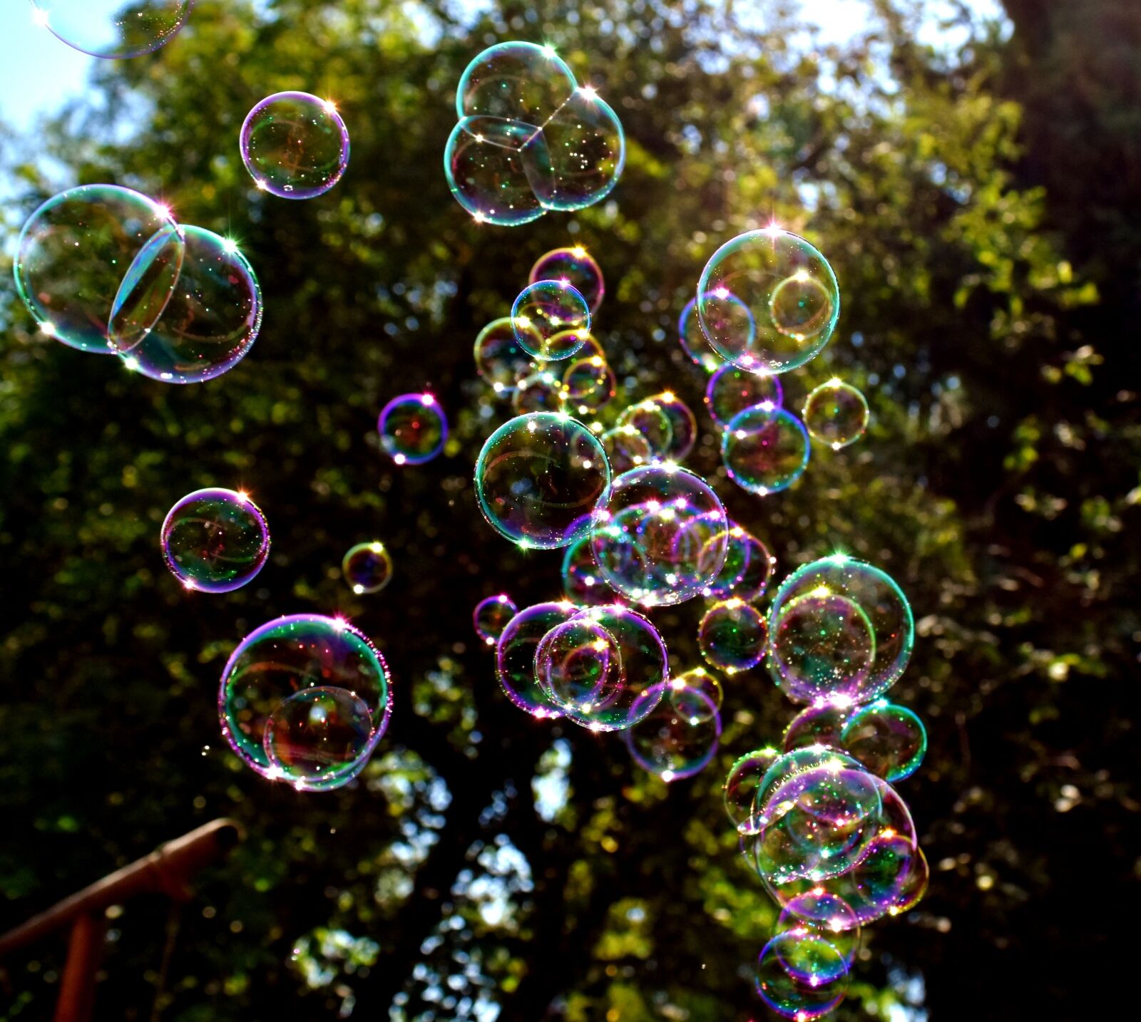 Nikon D7200 sample photo. Soap bubbles, colorful, flying photography
