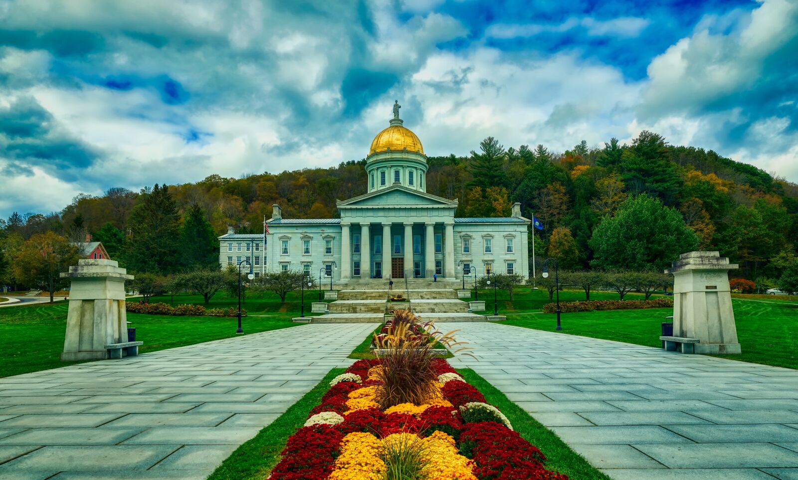 Phase One IQ3 100MP sample photo. Montpelier, vermont, new england photography