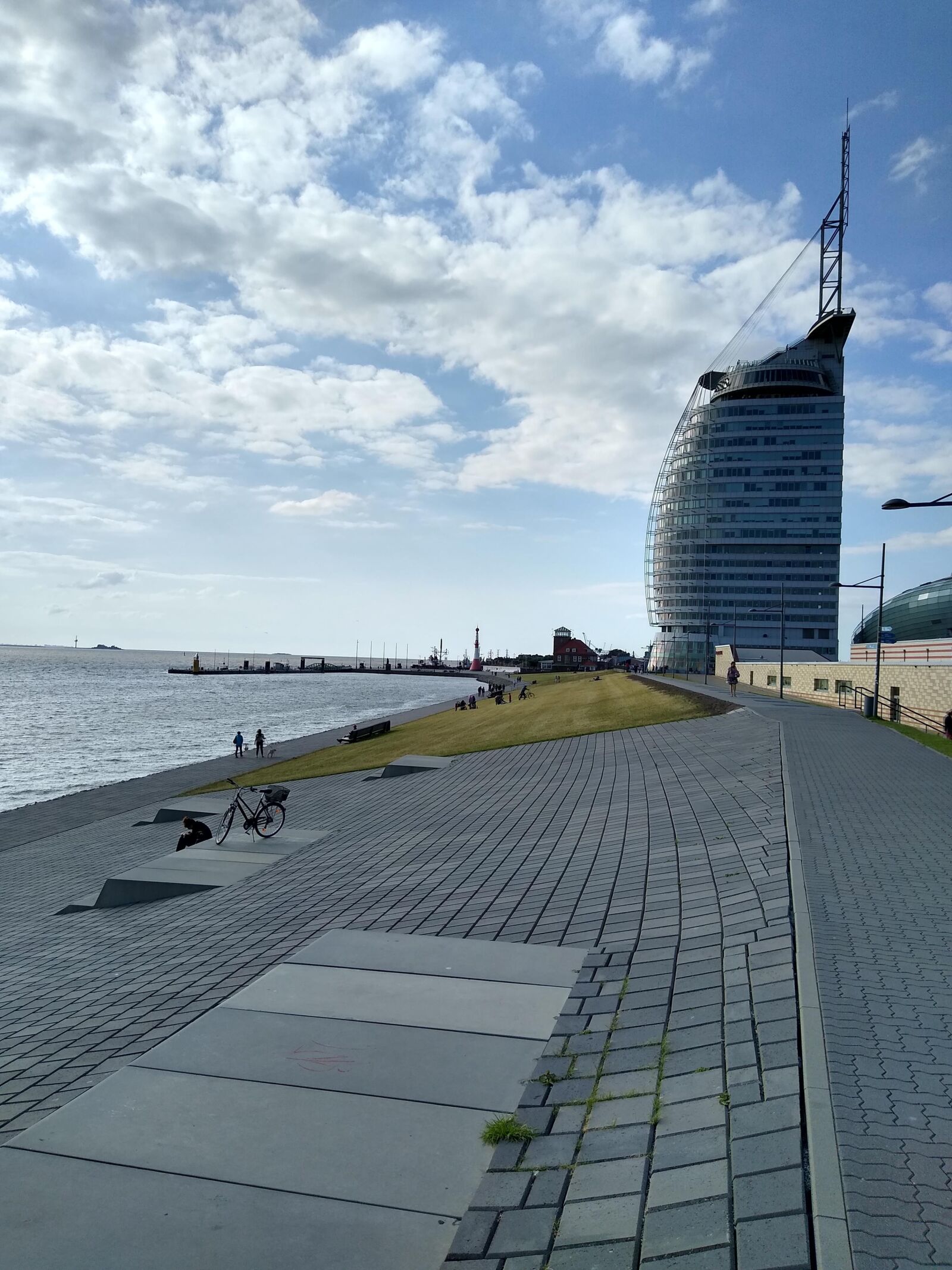 Motorola moto g(7) power sample photo. Sea, bremerhaven, port photography
