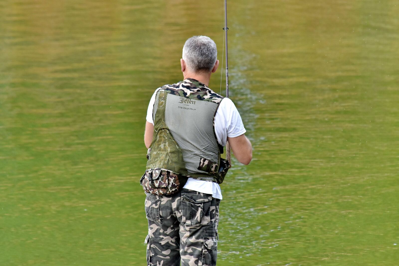Nikon D5500 sample photo. Equipment, fisherman, fly fishing photography