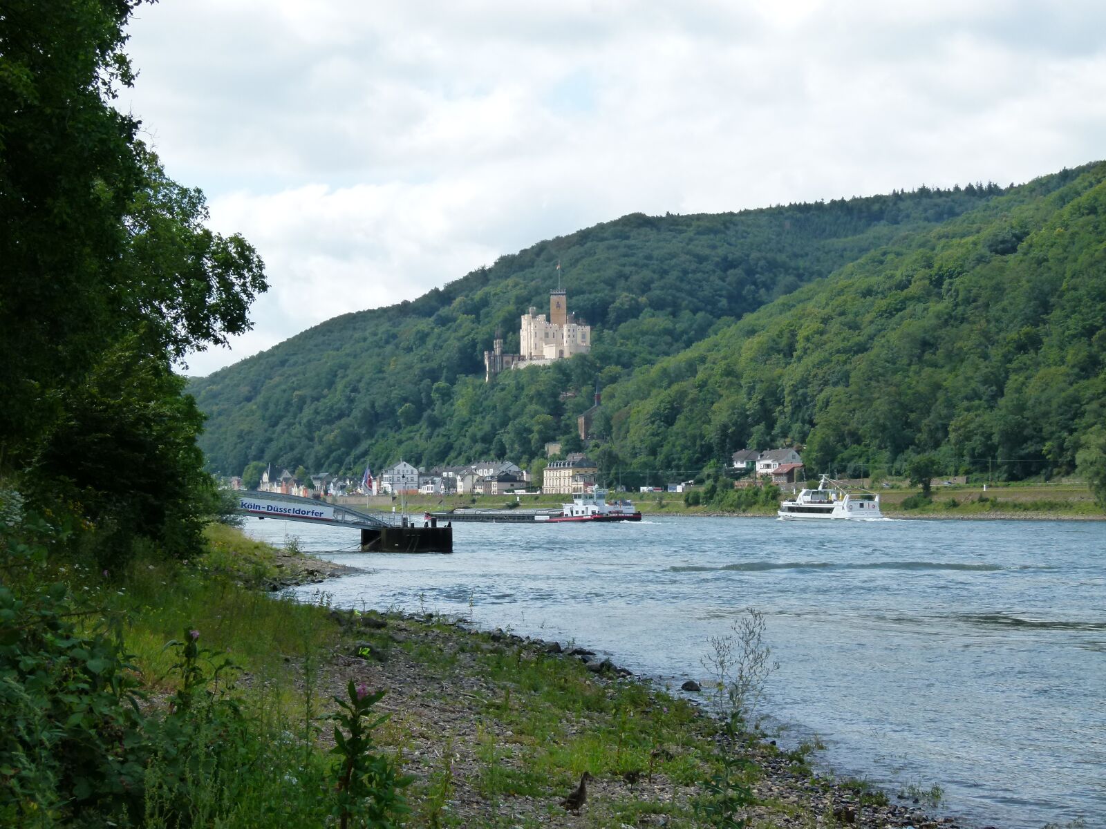 Panasonic Lumix DMC-FZ100 sample photo. Rhine, koblenz, stolzenfels photography