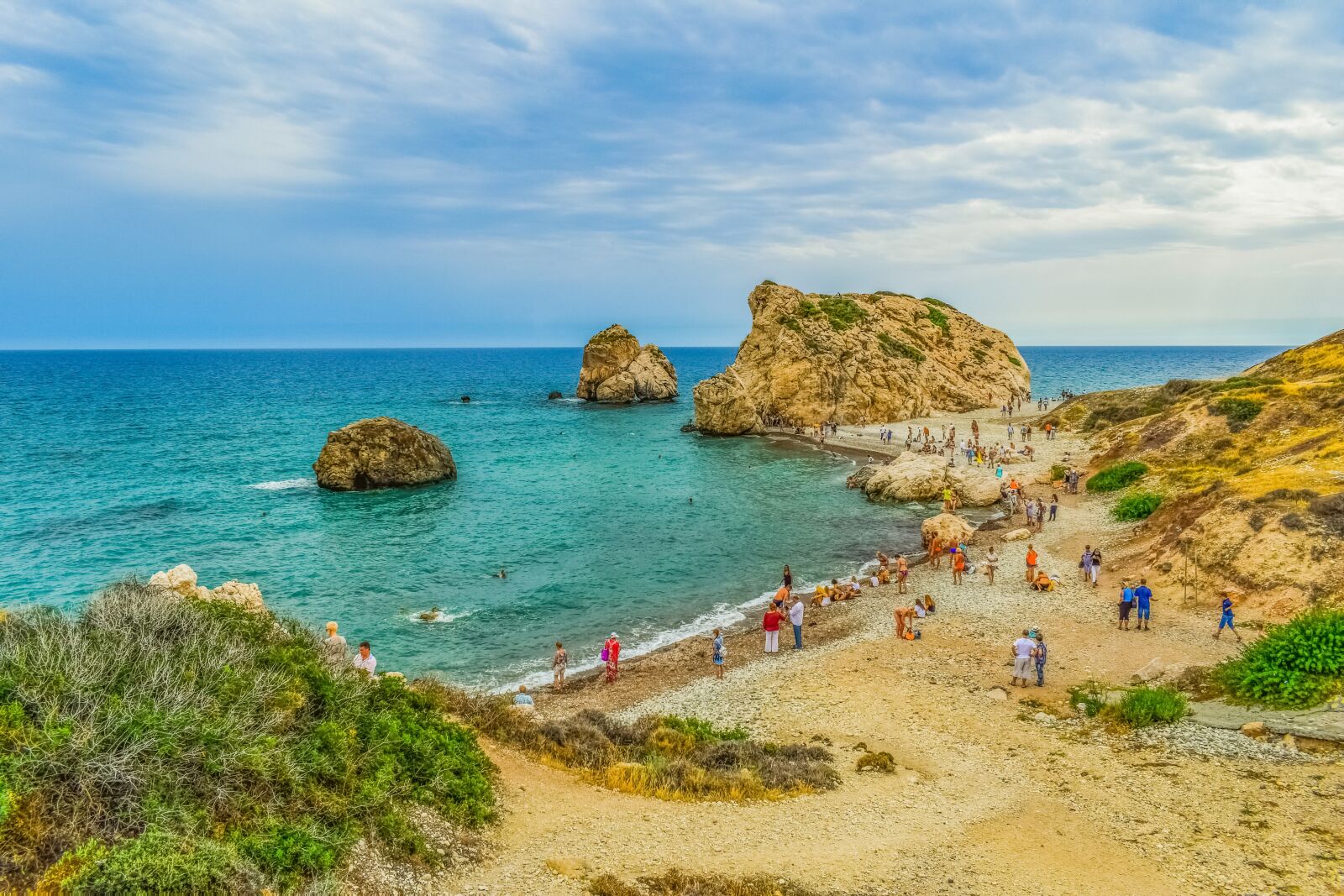 Nikon D3300 sample photo. Cyprus, aphrodite's rock, landscape photography