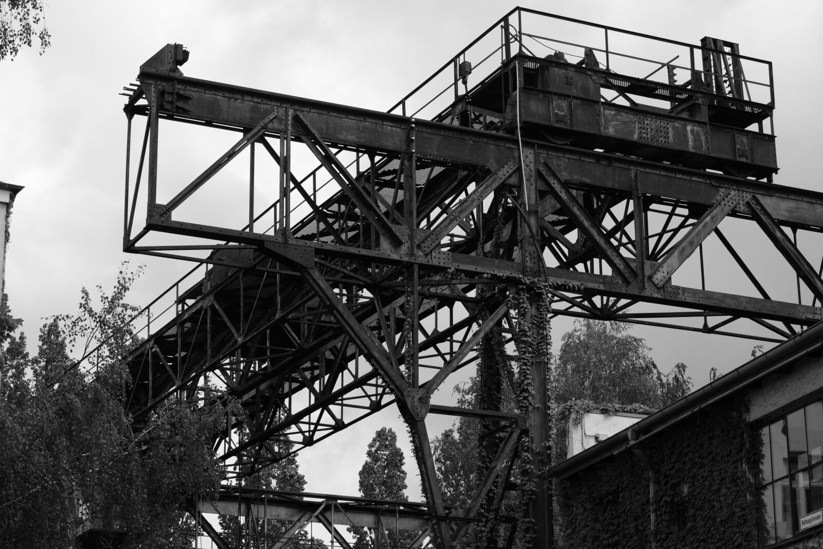 Nikon D7100 sample photo. Industry, crane, plant photography