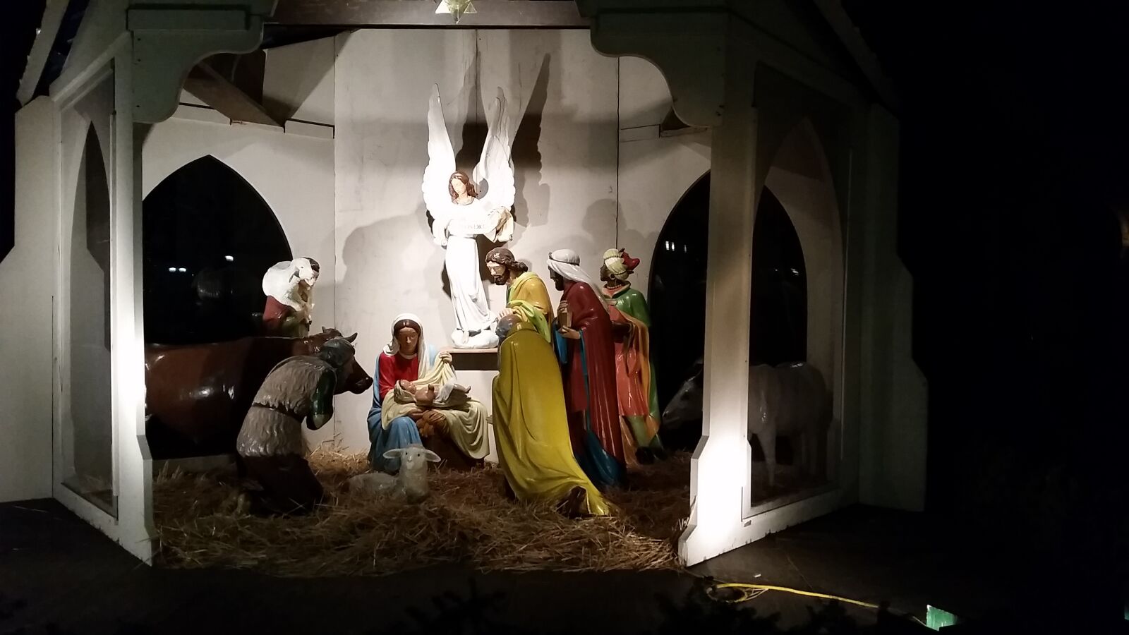 Samsung Galaxy S5 sample photo. Nativity, scene, indianapolis, 2014 photography