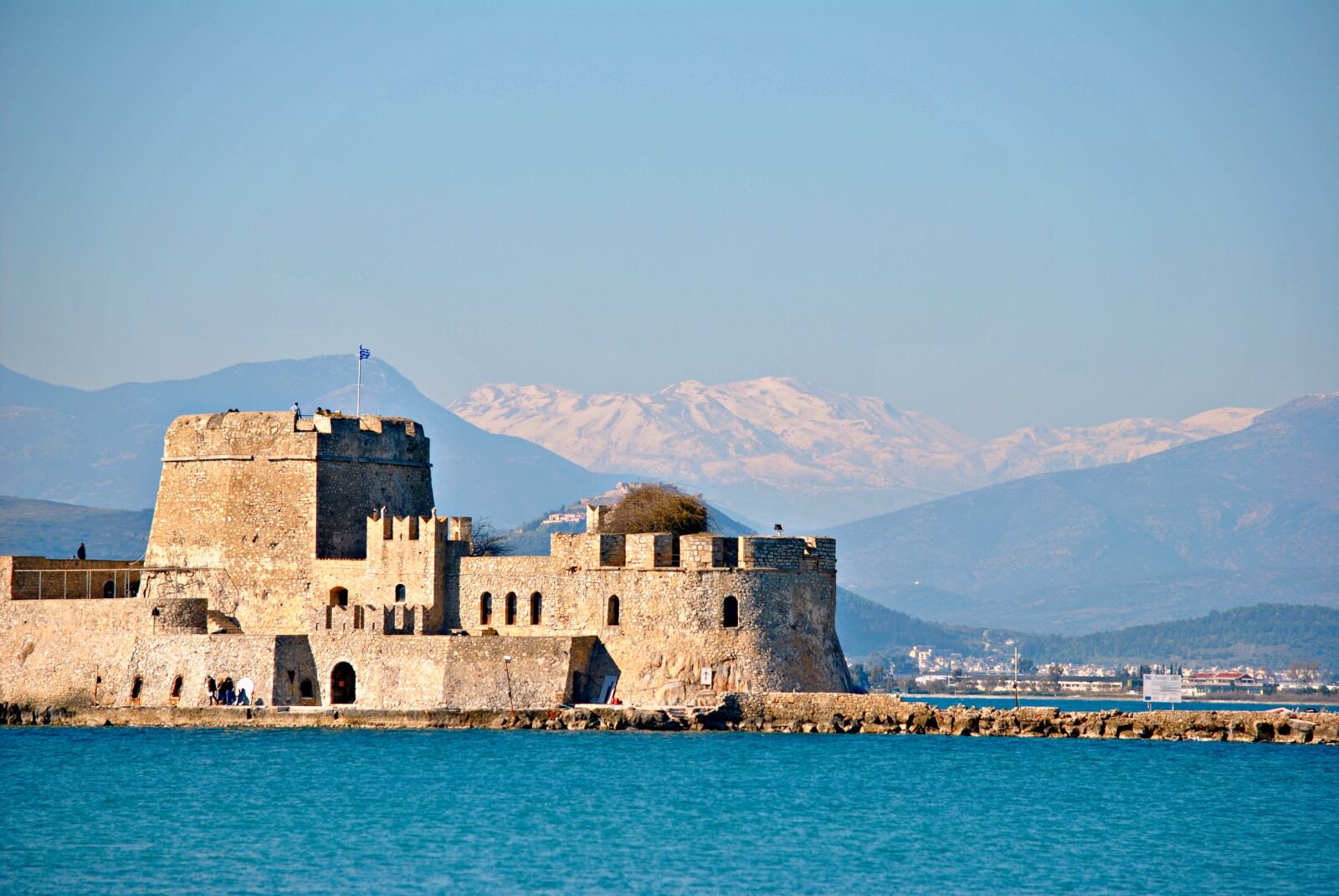 Nikon D3000 sample photo. Castle, greece, nafplion photography