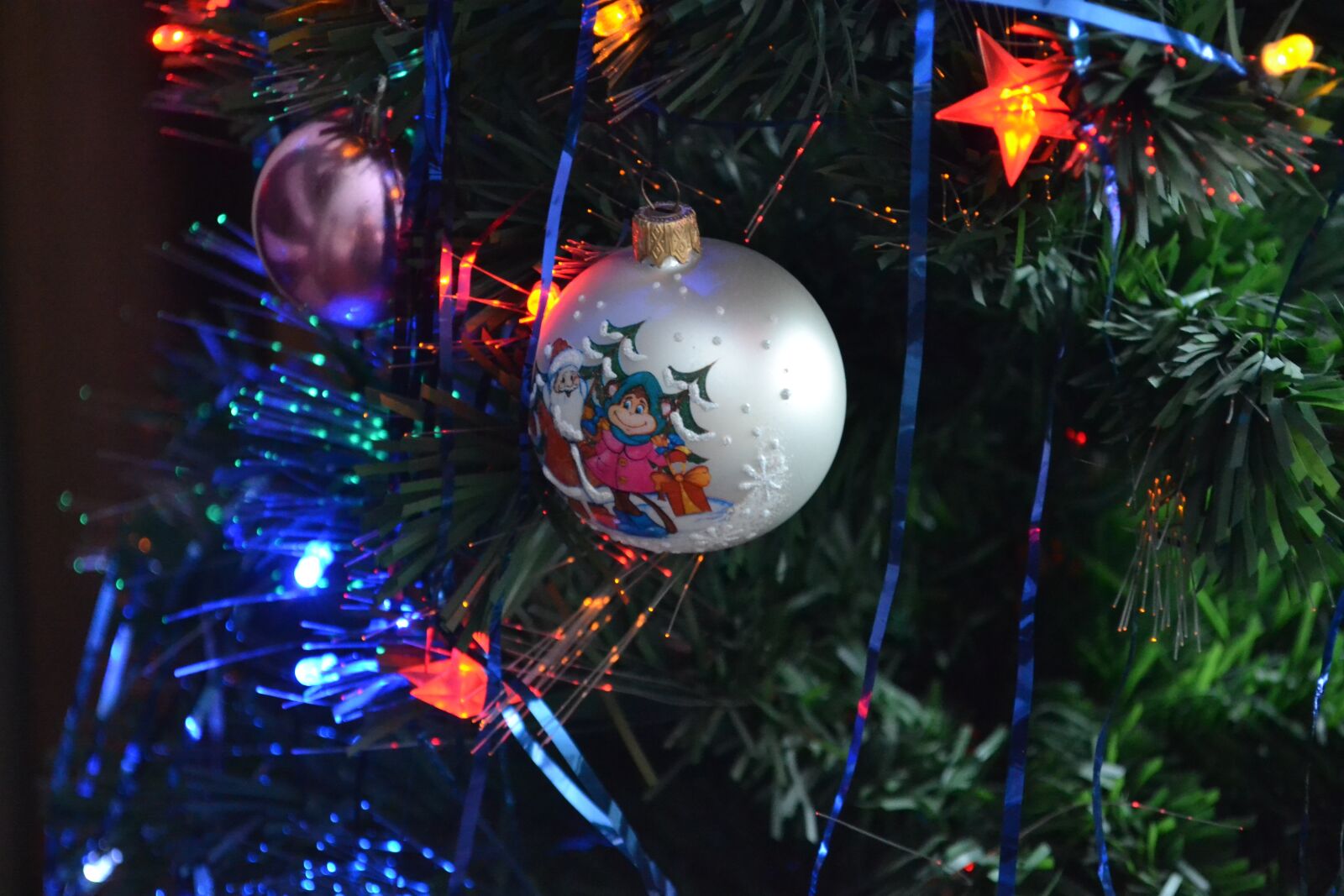 Nikon D3100 sample photo. New year's eve, christmas photography