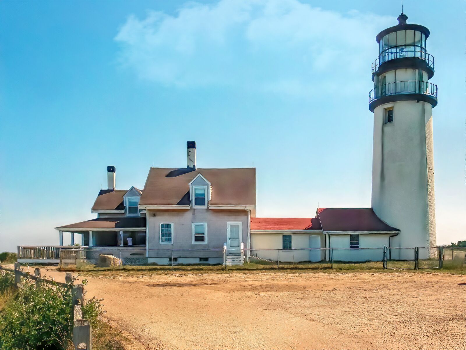 Olympus u9000,S9000 sample photo. Landscape, light house, light photography