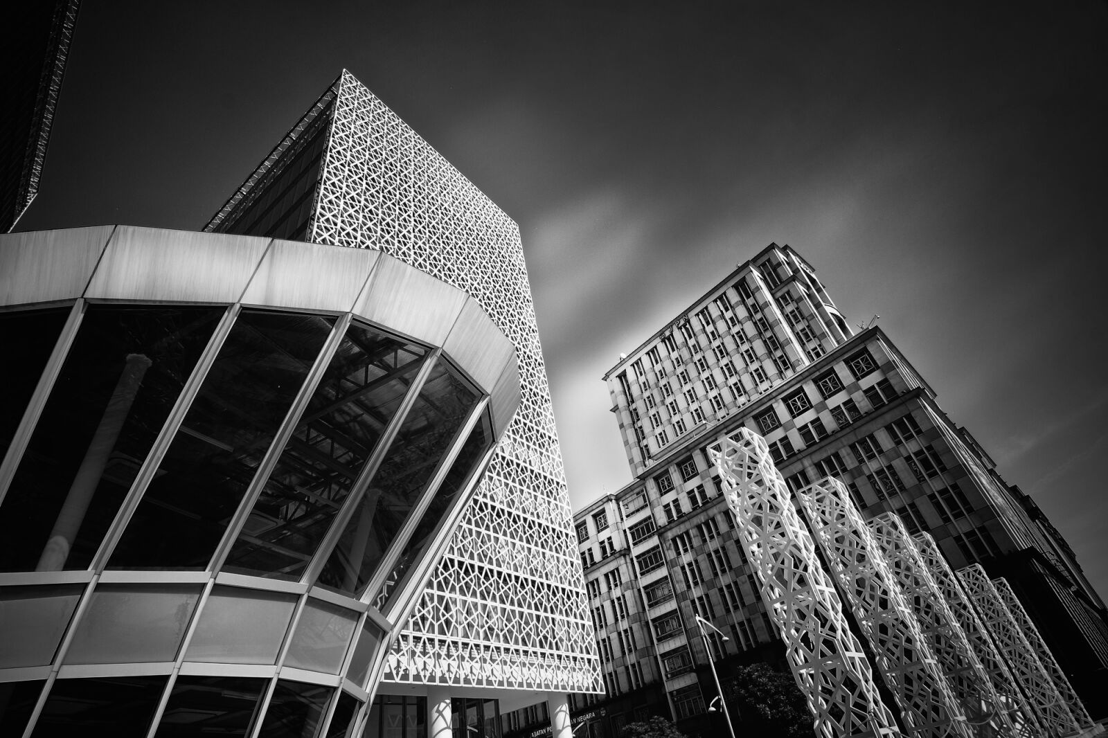 Canon EOS 50D sample photo. Architecture, black, and, white photography