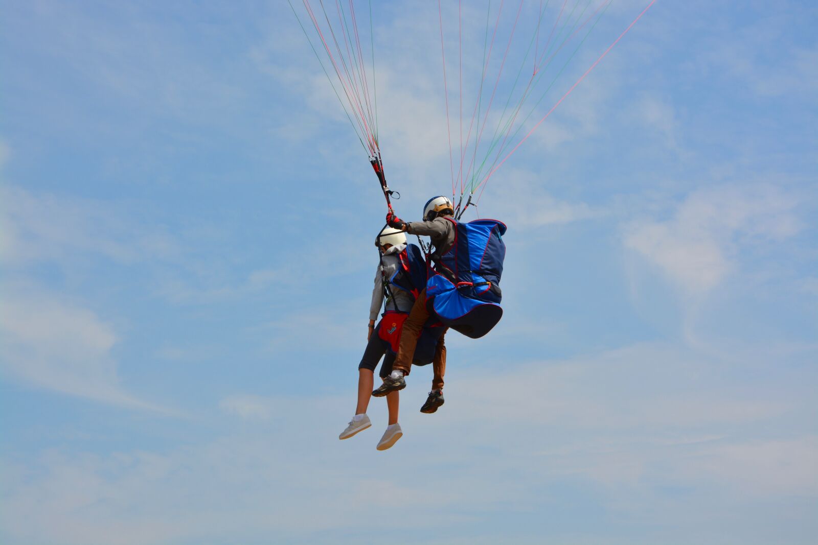 Nikon D5200 sample photo. Paragliding, paragliding bis place photography