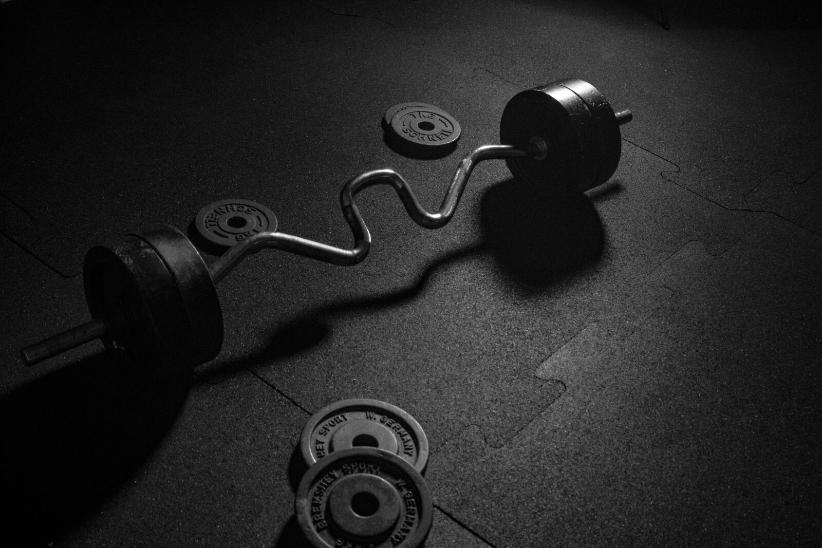 Canon EOS 600D (Rebel EOS T3i / EOS Kiss X5) sample photo. Dumbbell, sport, weights photography
