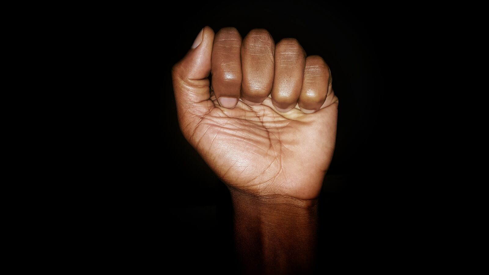 Samsung GALAXY S6 edge sample photo. Black power, black fist photography