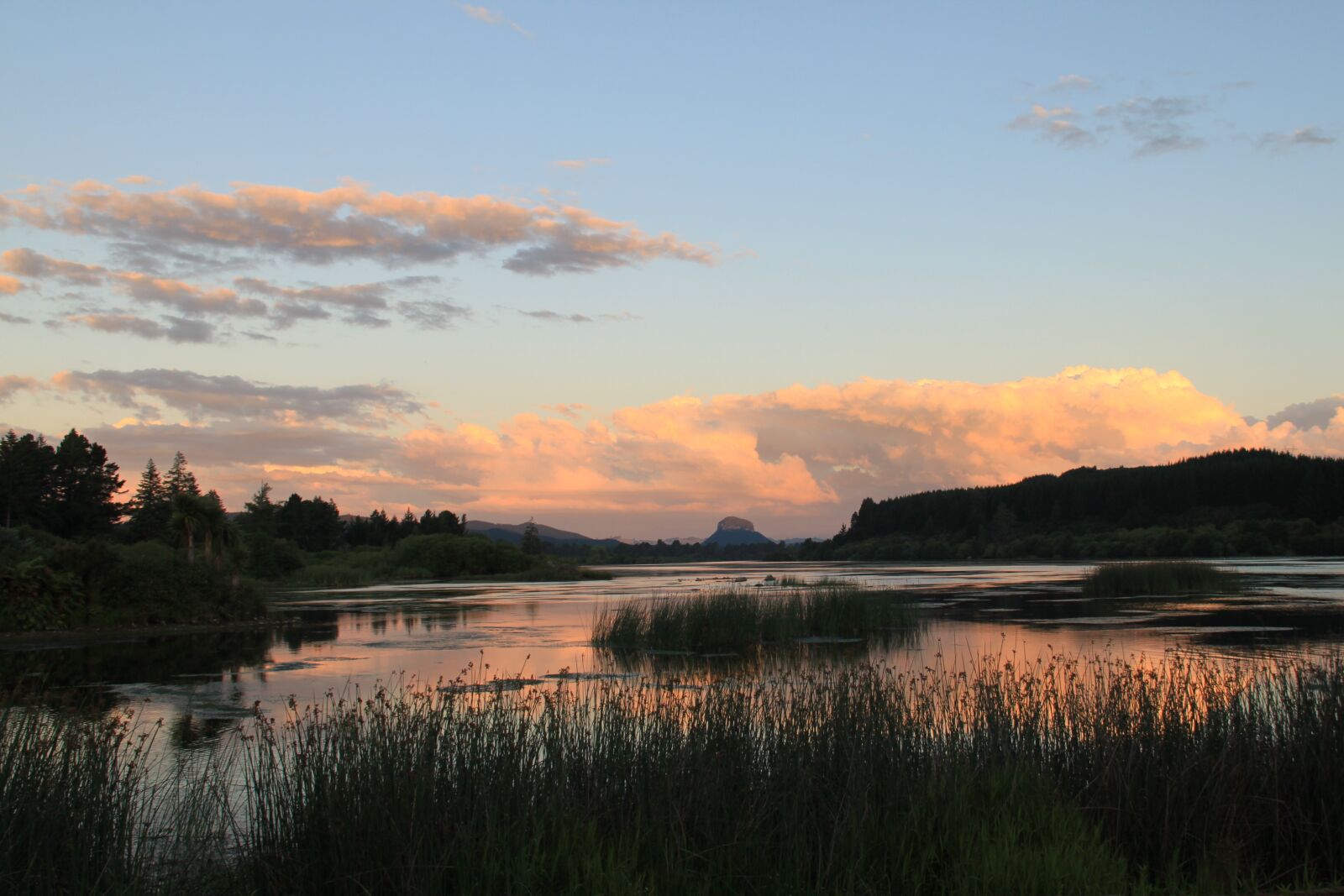 Canon EOS 500D (EOS Rebel T1i / EOS Kiss X3) sample photo. Lake, sunset, pond photography