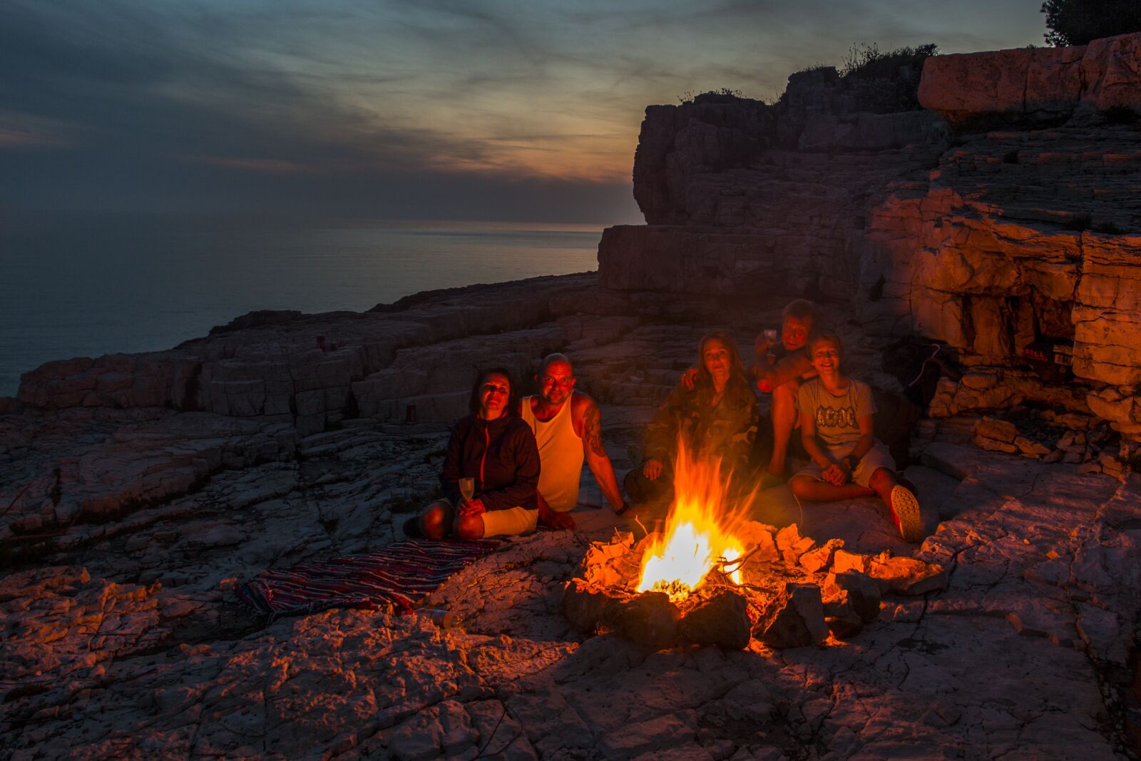 Canon EOS 70D sample photo. Campfire, fire, burn photography