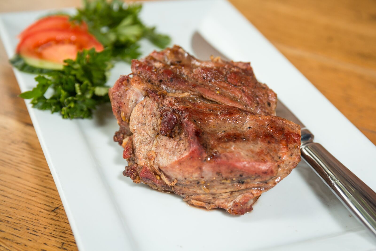 Canon EOS 60D sample photo. Steak, meat, veal photography