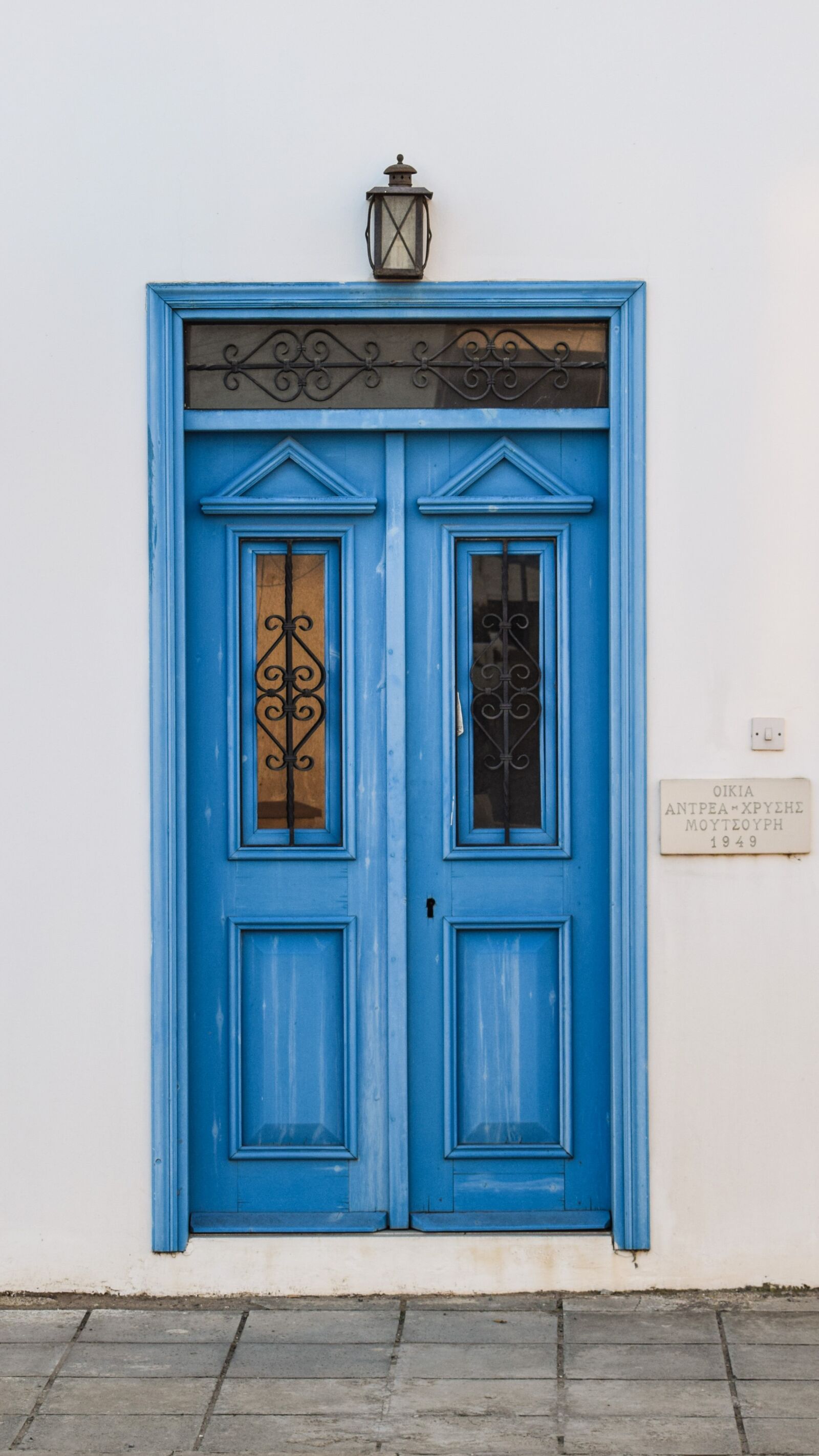 Nikon D3300 sample photo. Door, wooden, blue photography
