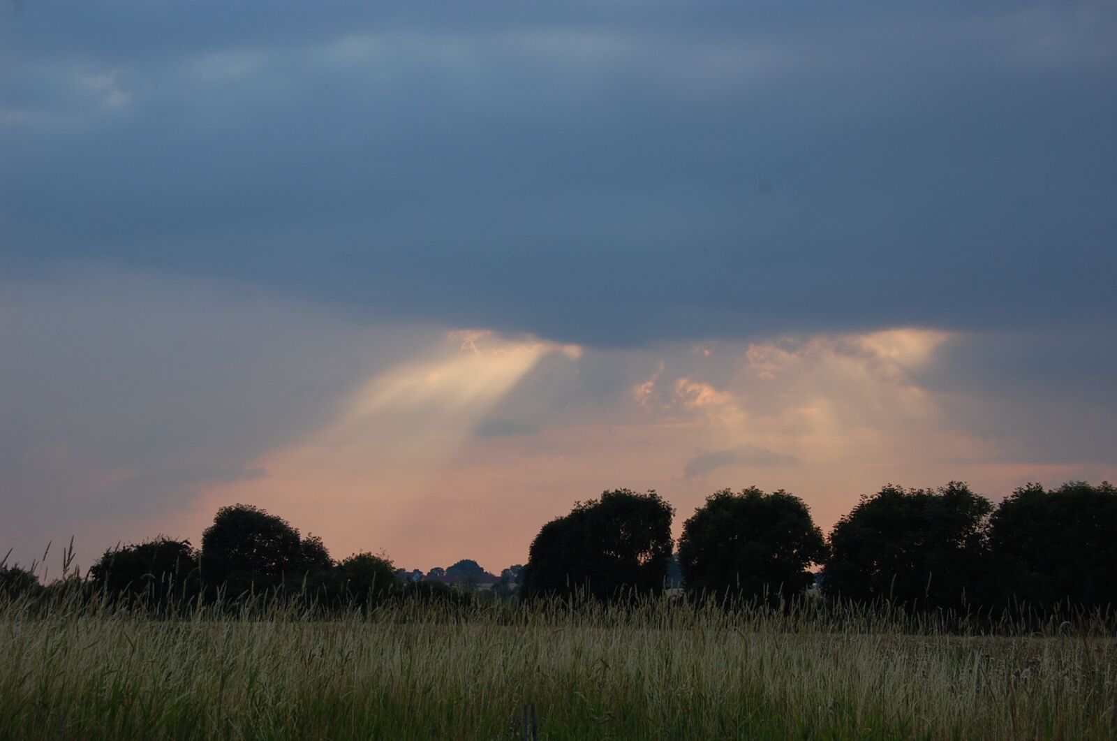 Nikon D40 sample photo. Sunset, himmel, cloud photography