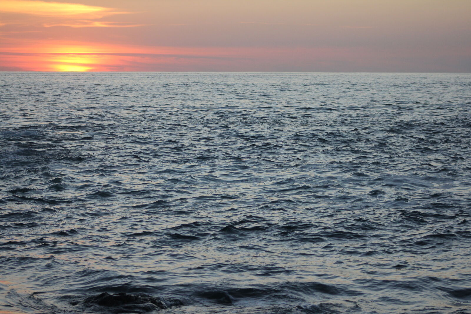 Canon EF 75-300mm f/4-5.6 sample photo. Dawn, ocean, shore photography