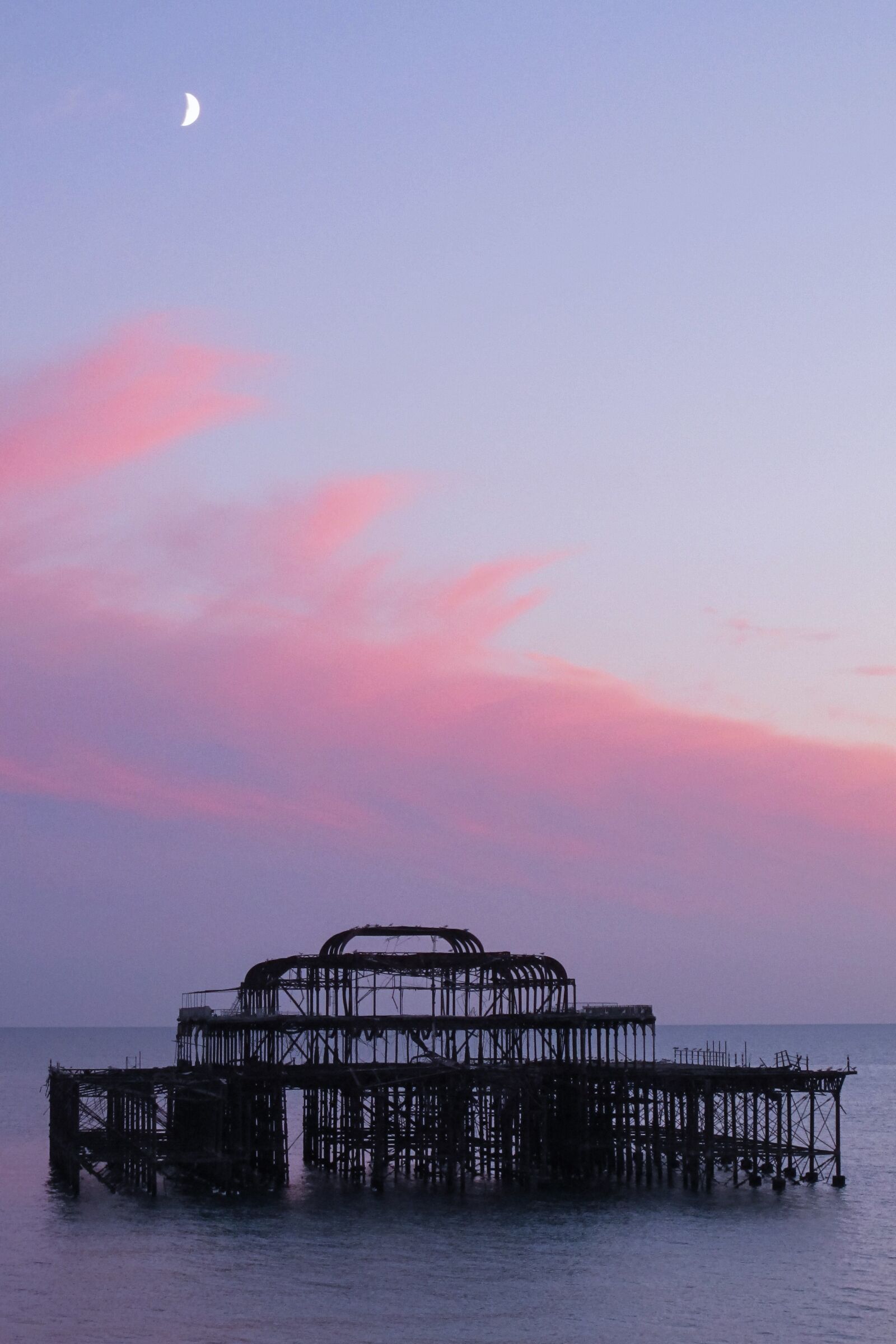 Canon PowerShot G12 sample photo. Sunset, sea, brighton pier photography