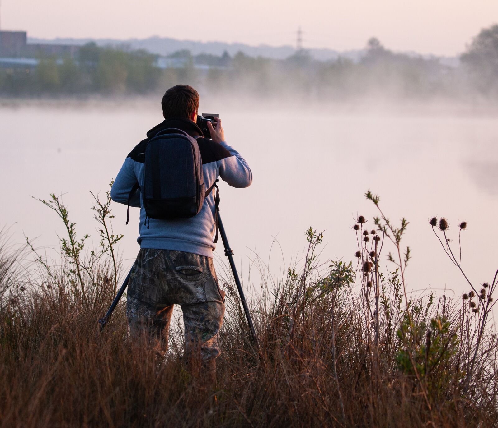 Canon EOS 5D Mark II sample photo. Photographer, misty, mist photography