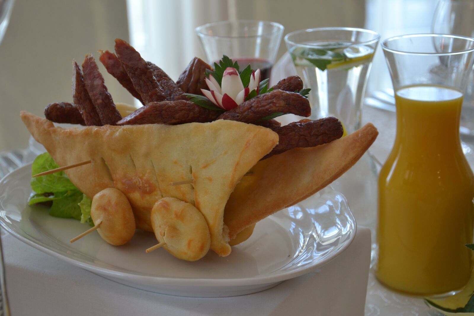 Nikon D3100 sample photo. Catering, bread, composition photography