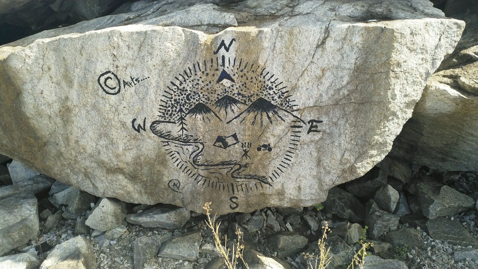 HMD Global Nokia 8 sample photo. Rock, design, texture photography
