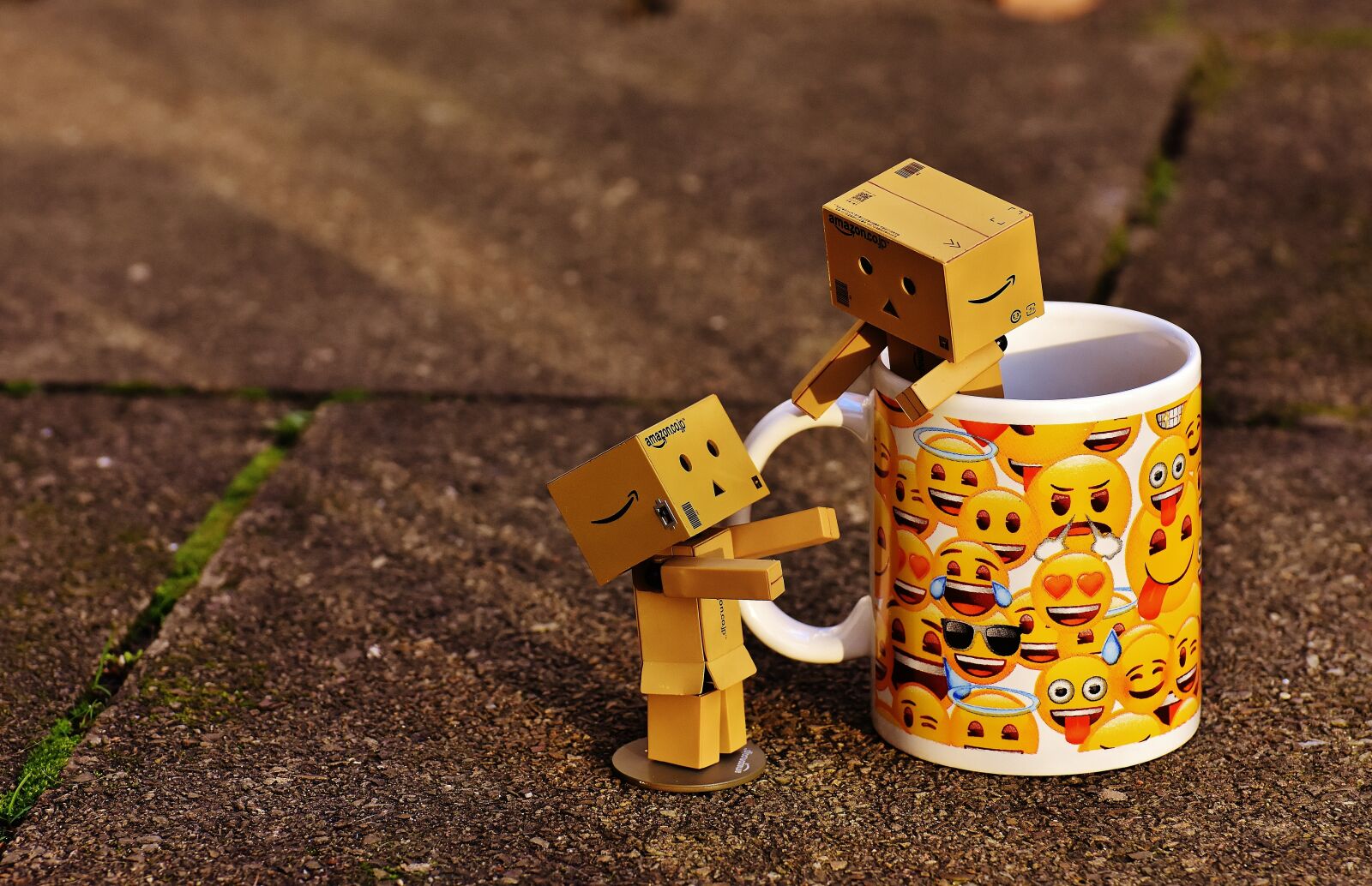 Nikon D7200 sample photo. Danbo, figures, cup photography
