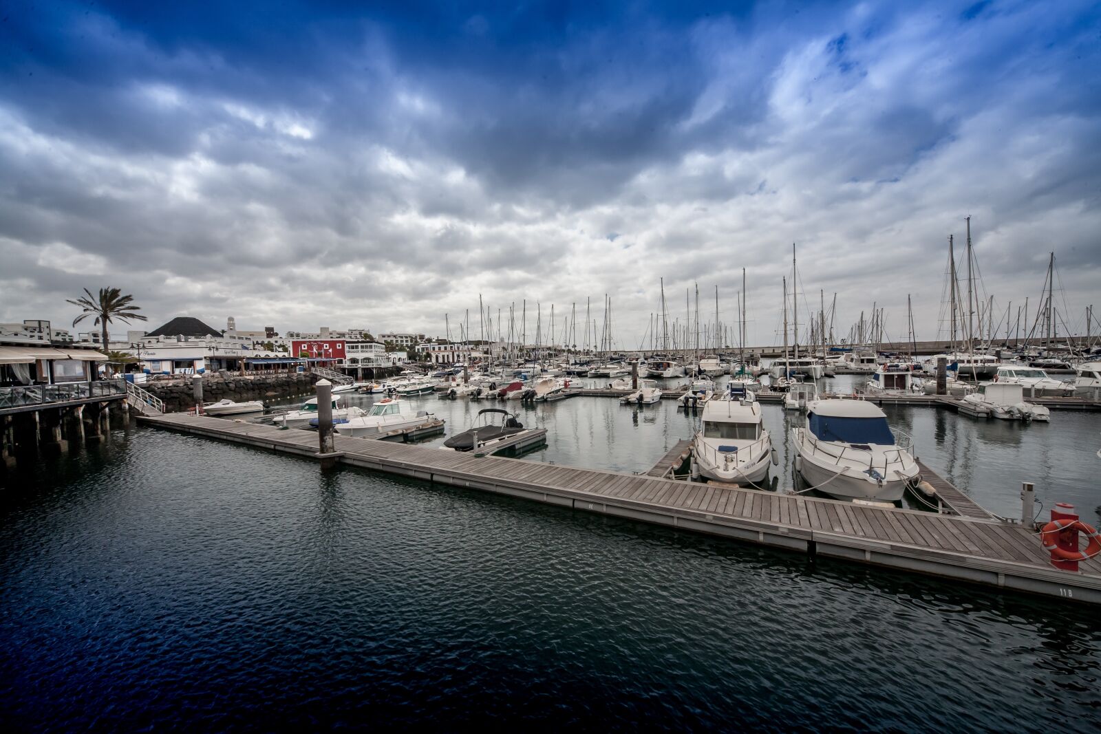 Canon EOS 5D sample photo. Lanzarote, boat, water photography