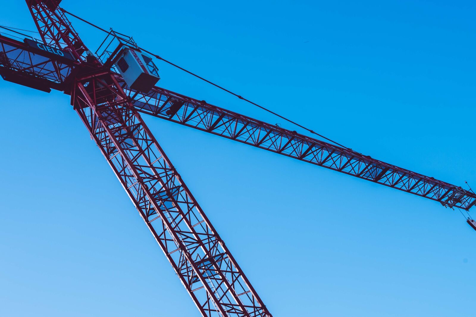 Nikon D750 sample photo. Crane, metal, boom photography
