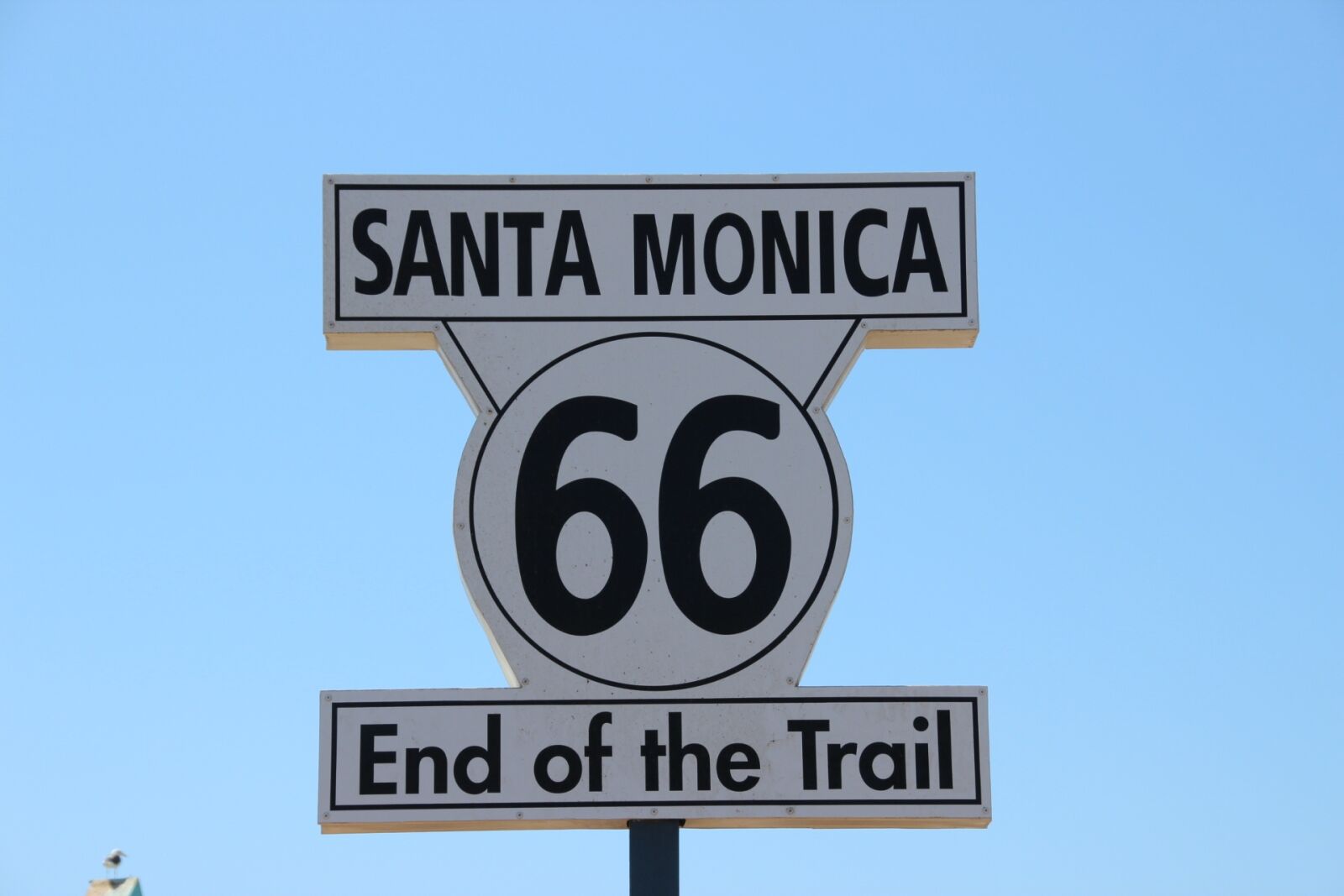 Canon EOS 600D (Rebel EOS T3i / EOS Kiss X5) sample photo. Santa monica, 66, end photography