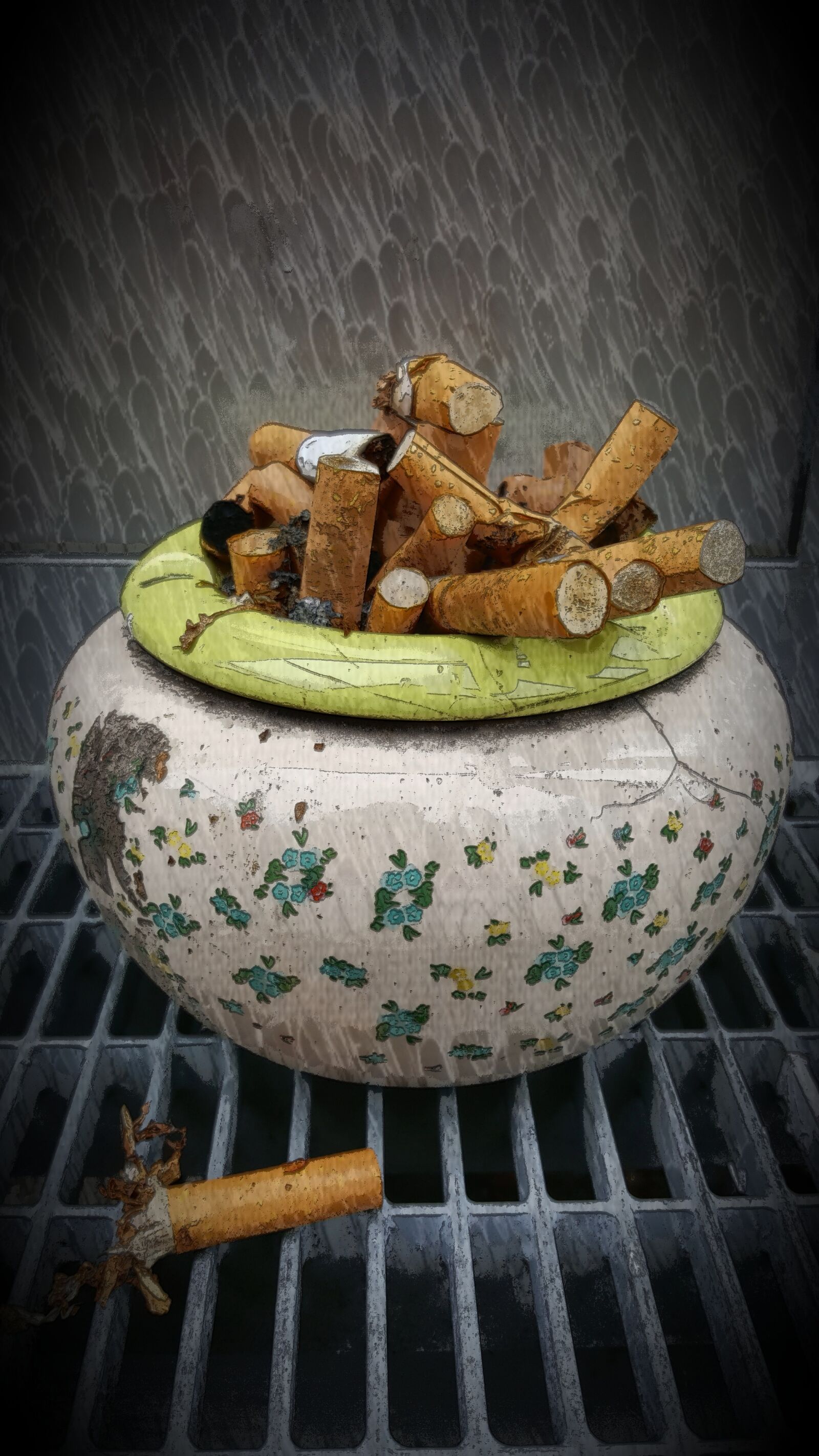 Samsung Galaxy S6 sample photo. Smoking, ashtray, cigarettes photography
