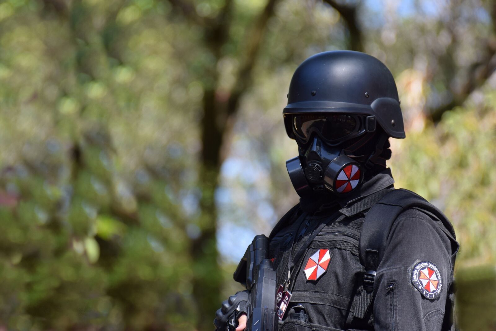Nikon D5300 sample photo. Soldier, mask, man photography