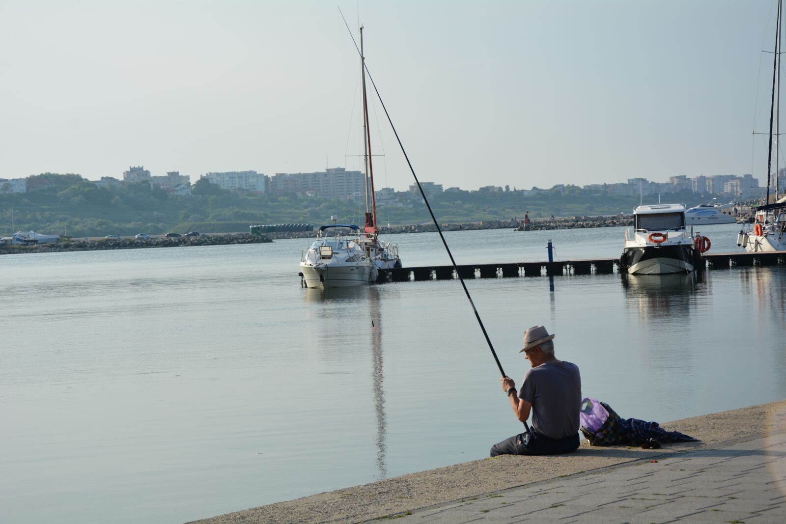 Nikon D7100 sample photo. Fishing, boats, harbor photography
