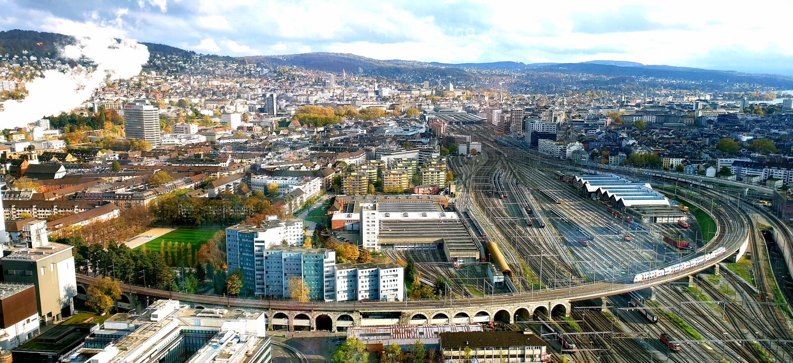 Samsung Galaxy S9 sample photo. Zurich, viaduct, bridge photography