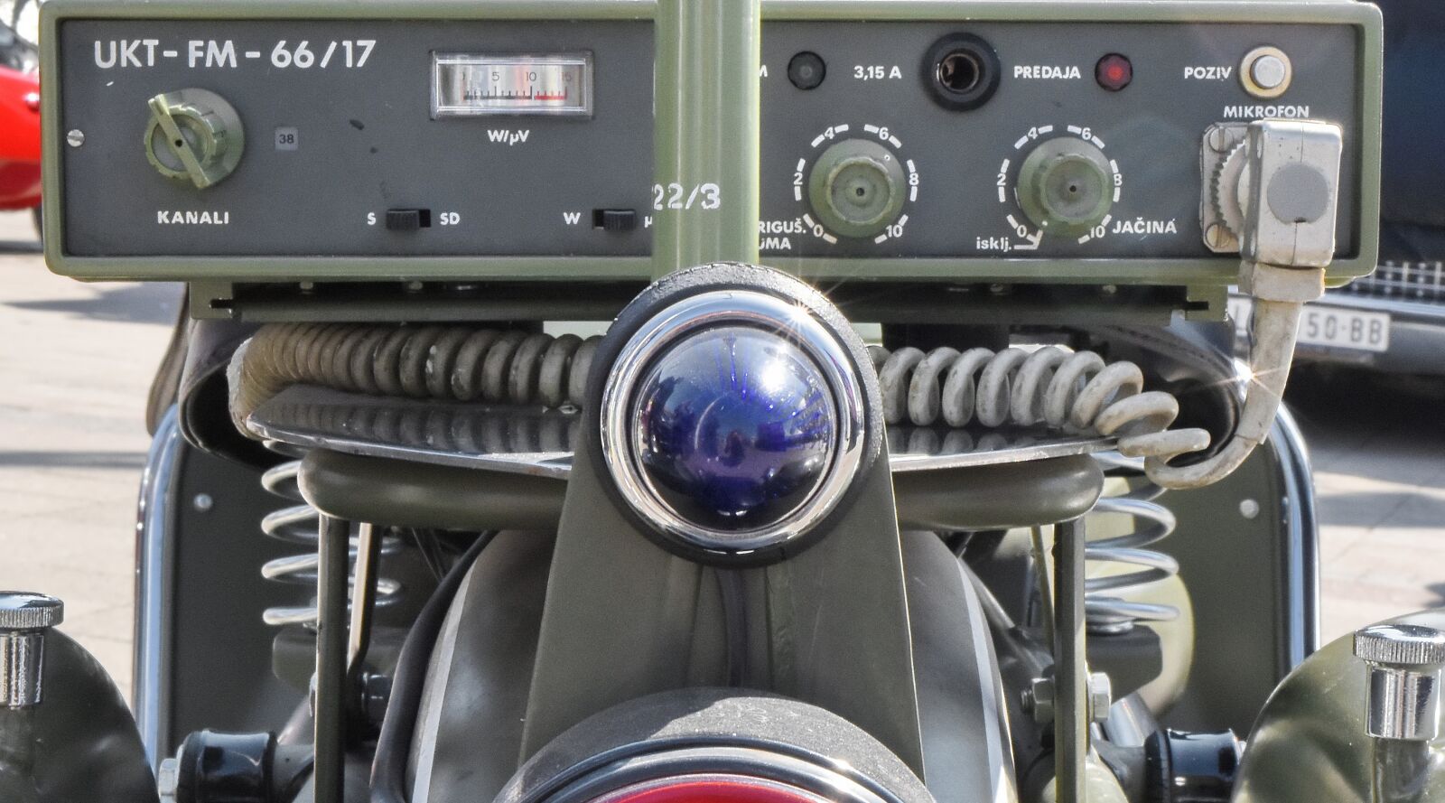 Nikon D5500 sample photo. Military, mobile, motorcycle, radio photography