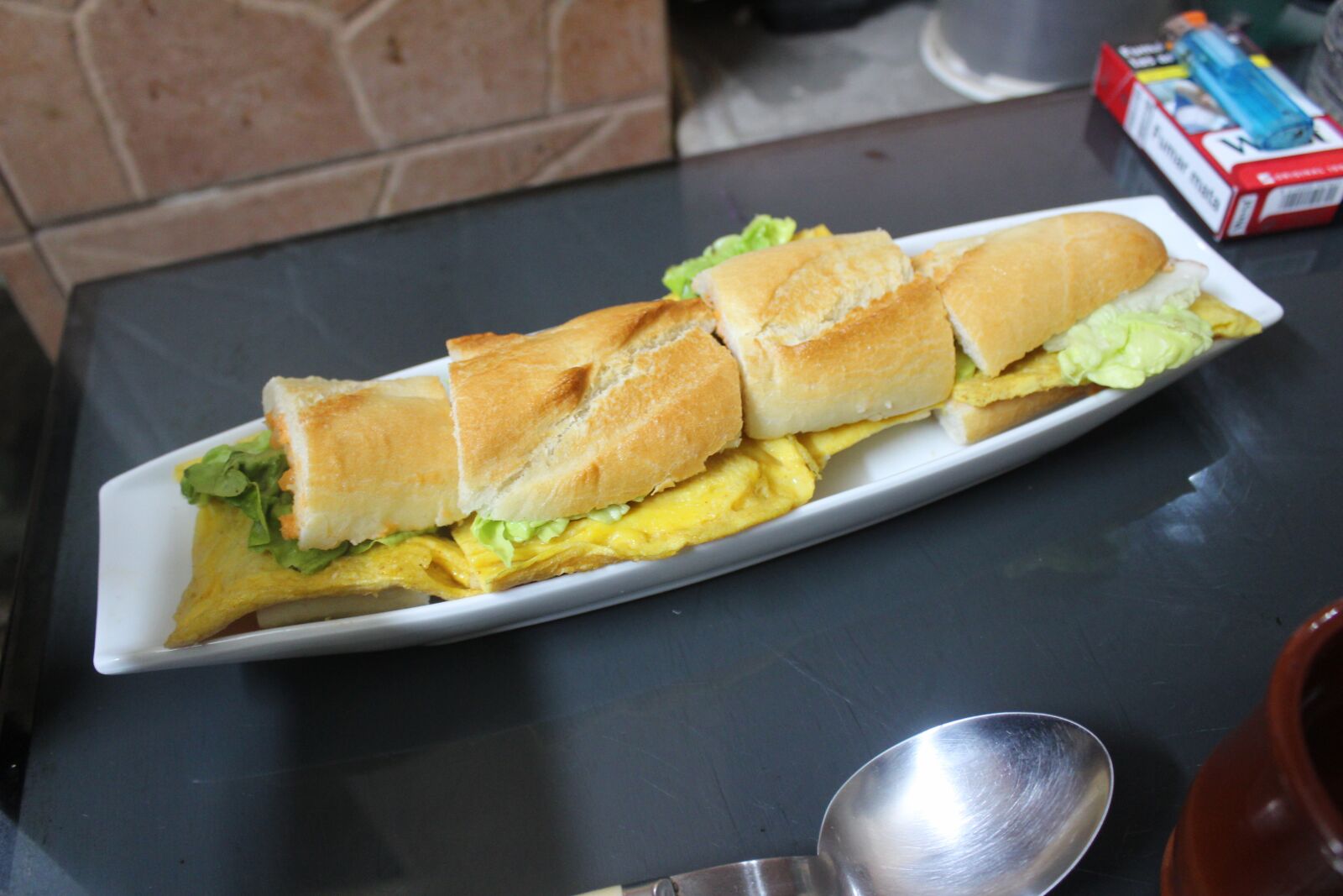 Canon EOS 1300D (EOS Rebel T6 / EOS Kiss X80) sample photo. Sandwich, tortilla, recipe photography