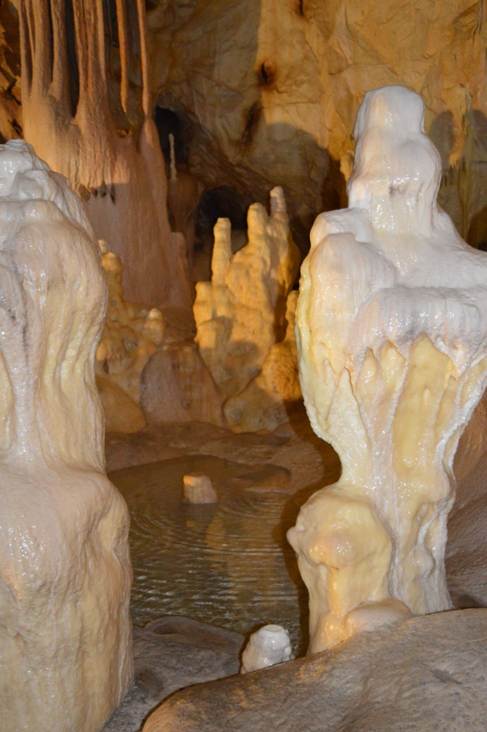 Nikon D3200 sample photo. Stone formation, lake, water photography