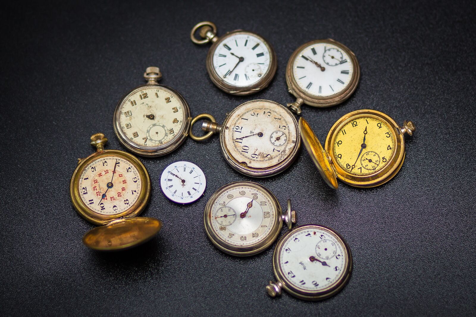 Canon EF 85mm F1.8 USM sample photo. Clock, pocket watch, time photography