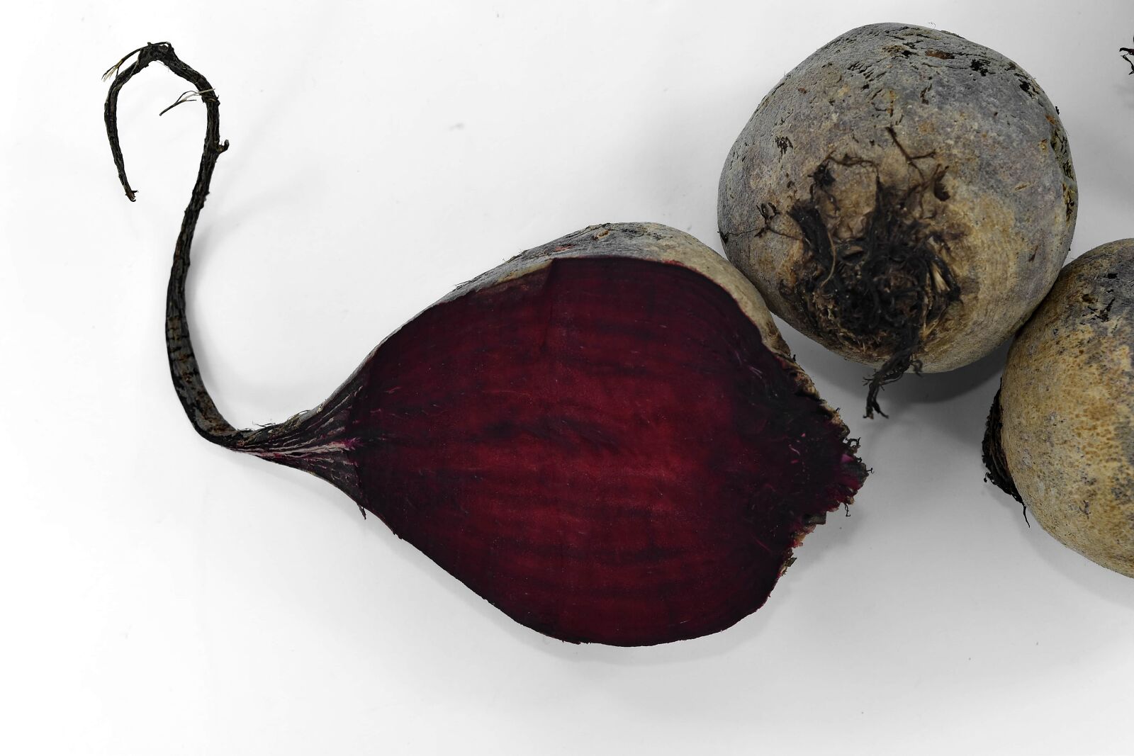 Nikon D5500 sample photo. Beetroot, half, slice, vitamin photography