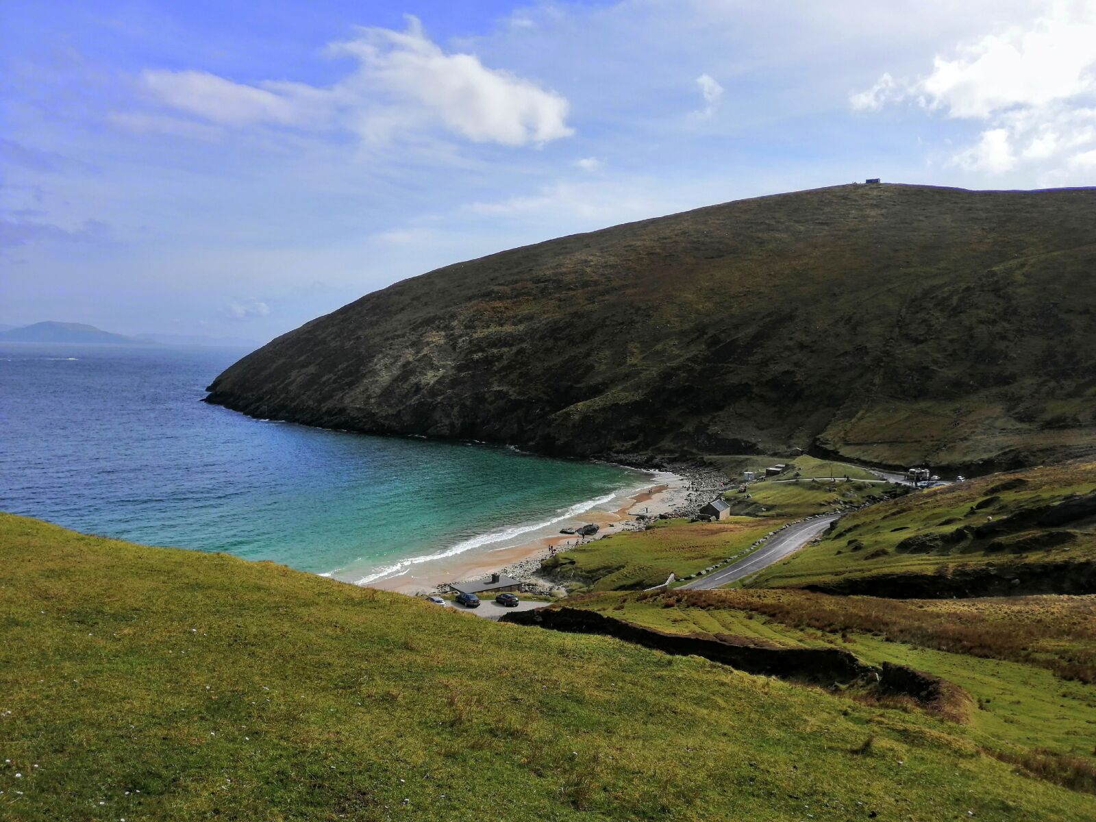 HUAWEI SNE-LX1 sample photo. Ireland, keem bay, wild photography