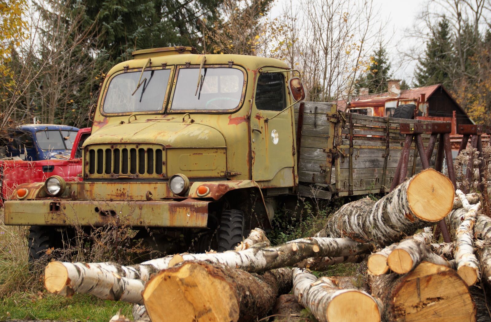 Sony SLT-A58 sample photo. Freight, auto, tatra photography