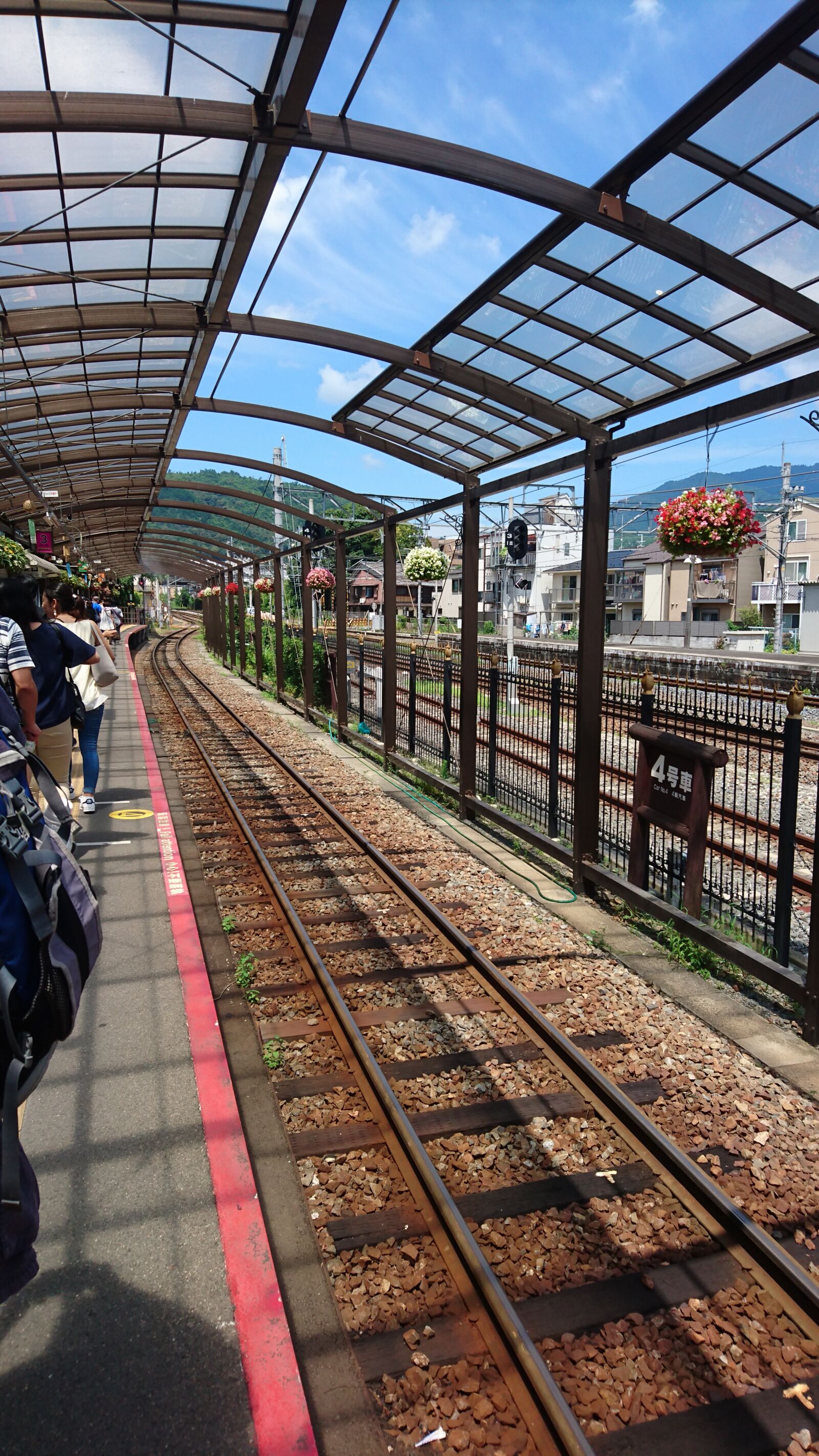 Sony Xperia Z5 Compact sample photo. Arashiyama, train, kyoto photography