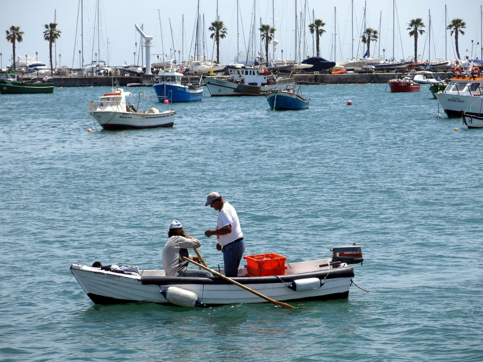 Canon PowerShot G15 sample photo. Boat, fisherman, portugal photography