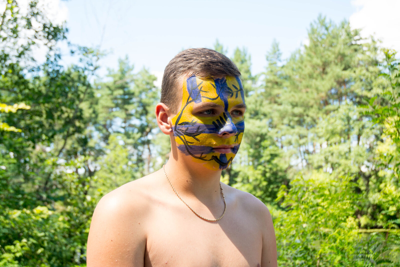 Nikon D7100 sample photo. Camp, dip, forest, pine photography
