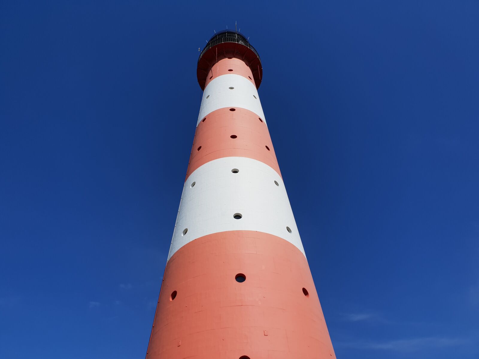 Samsung Galaxy S9+ sample photo. Lighthouse, sky, westerhever photography