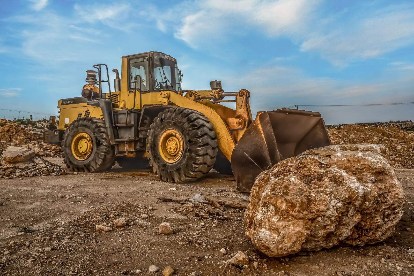 Nikon D3300 sample photo. Bulldozer, heavy machine, equipment photography