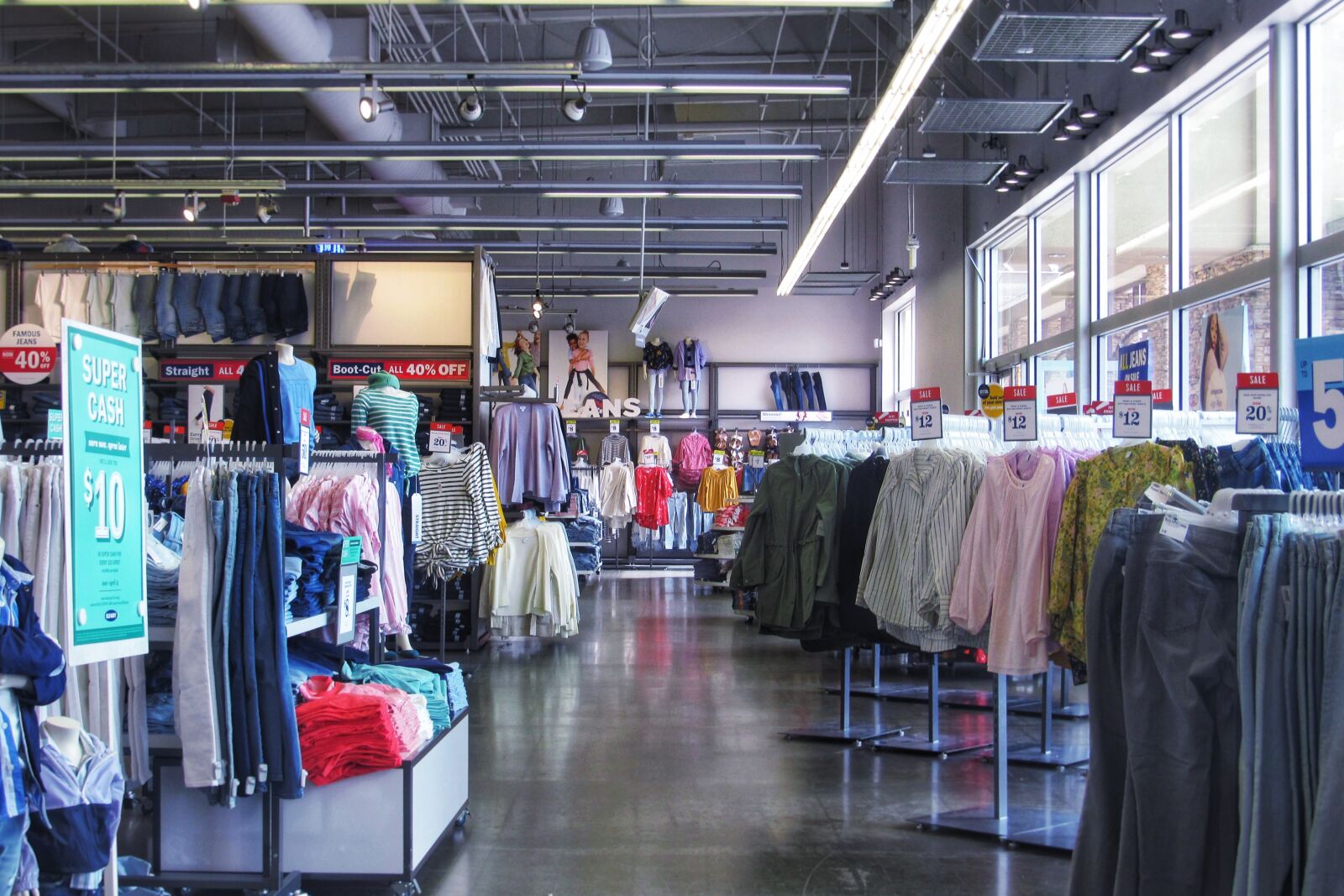 Canon PowerShot SX530 HS sample photo. Store, clothes store, clothing photography
