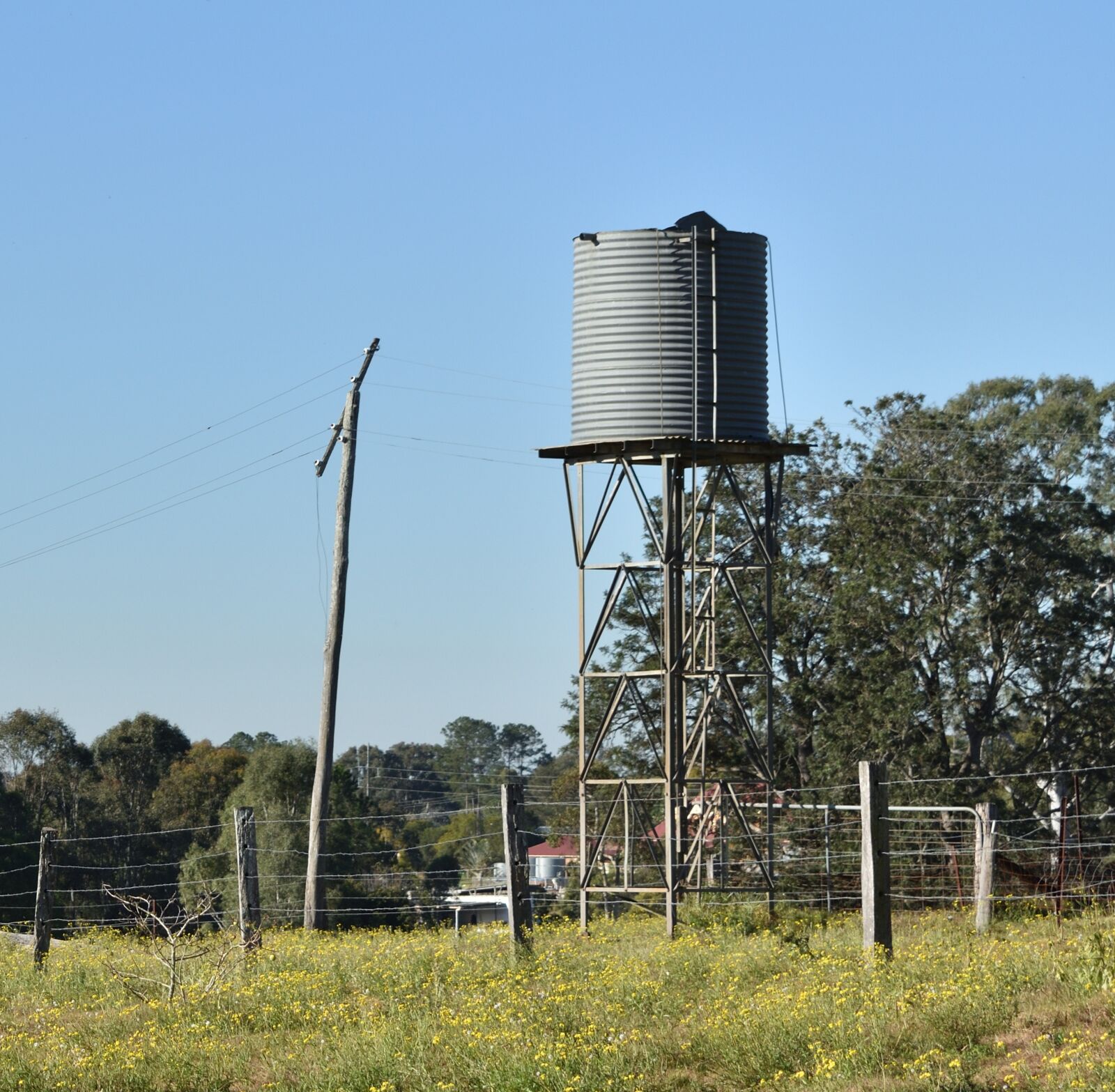 Nikon D3400 sample photo. Water tank, farm, country photography