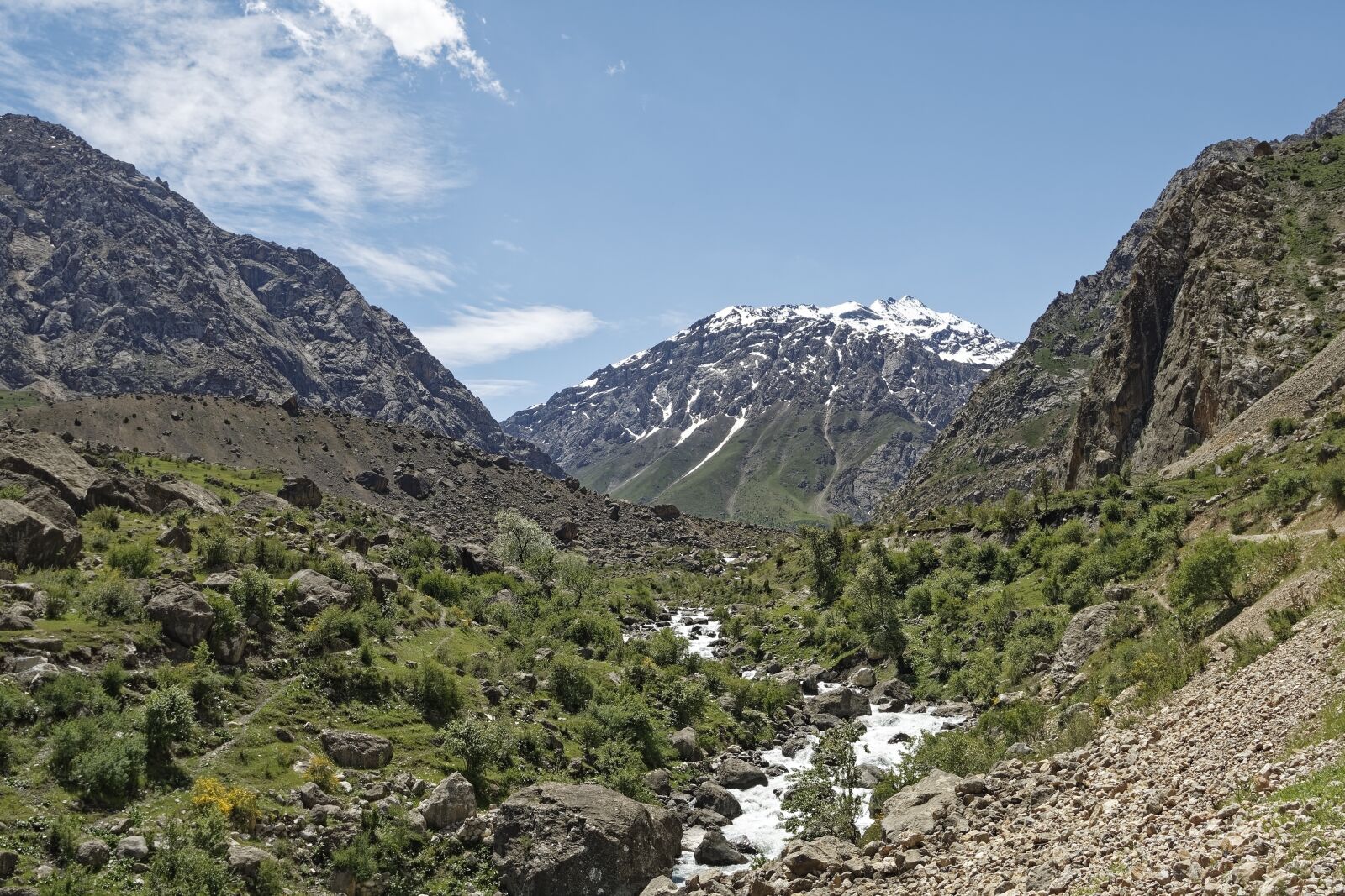 Nikon D500 sample photo. Tajikistan, šingtal, river photography