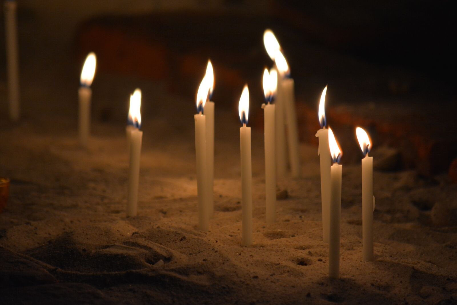 Nikon D7100 sample photo. Church, candles, prayer photography